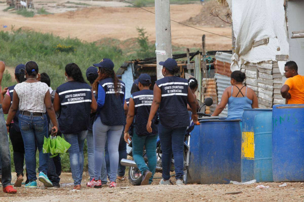 Cartagena tiene 101 grupos de comités barriales de emergencia