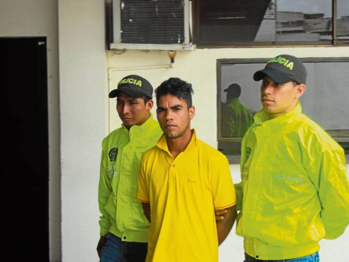 Larry Medina, alias Tribilin fue capturado por la Policía en Montería.