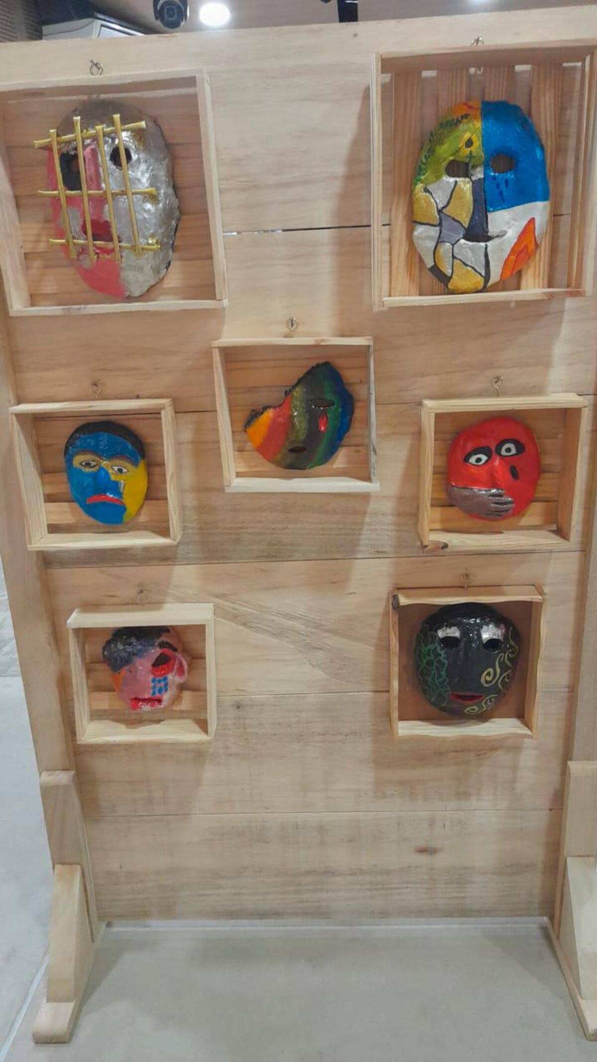 Las máscaras fueron ese elemento propicio para contar la verdad.