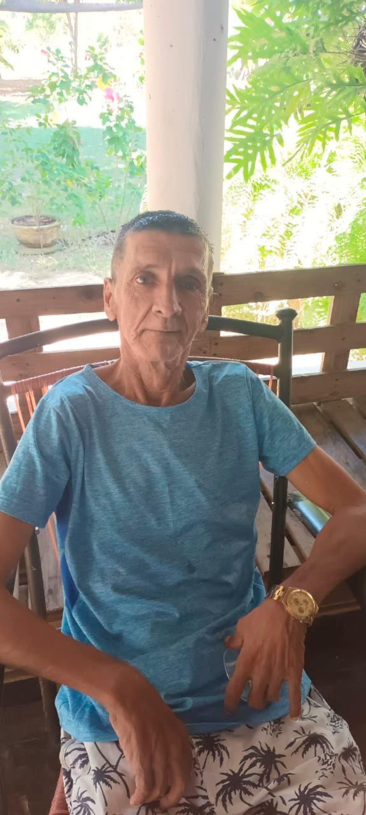 César Buitrago en hogar de Arjona. // Foto: Alcaldía Distrital