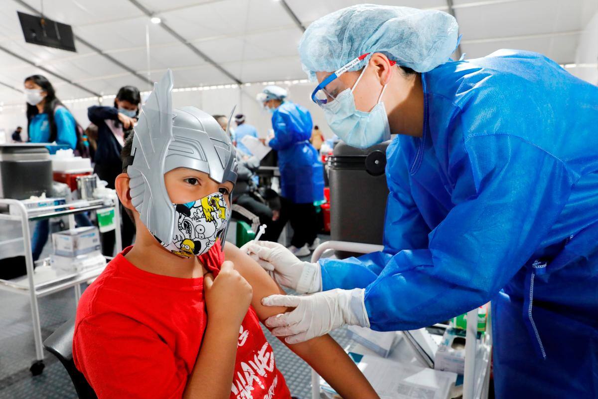 Inició vacunación contra el COVID-19 para niños de Bolívar