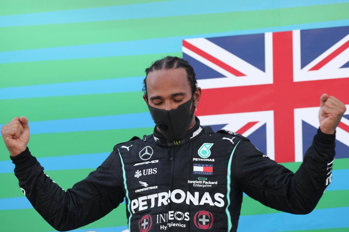 Lewis Hamilton, campeón del Gran Premio de España
