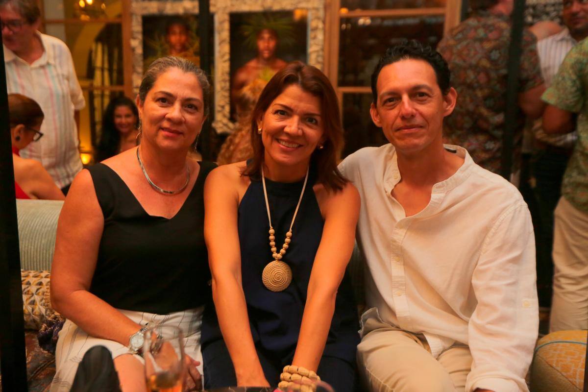 Jimena Díaz, Liliana Urrego y Jean Pierre Moreno.