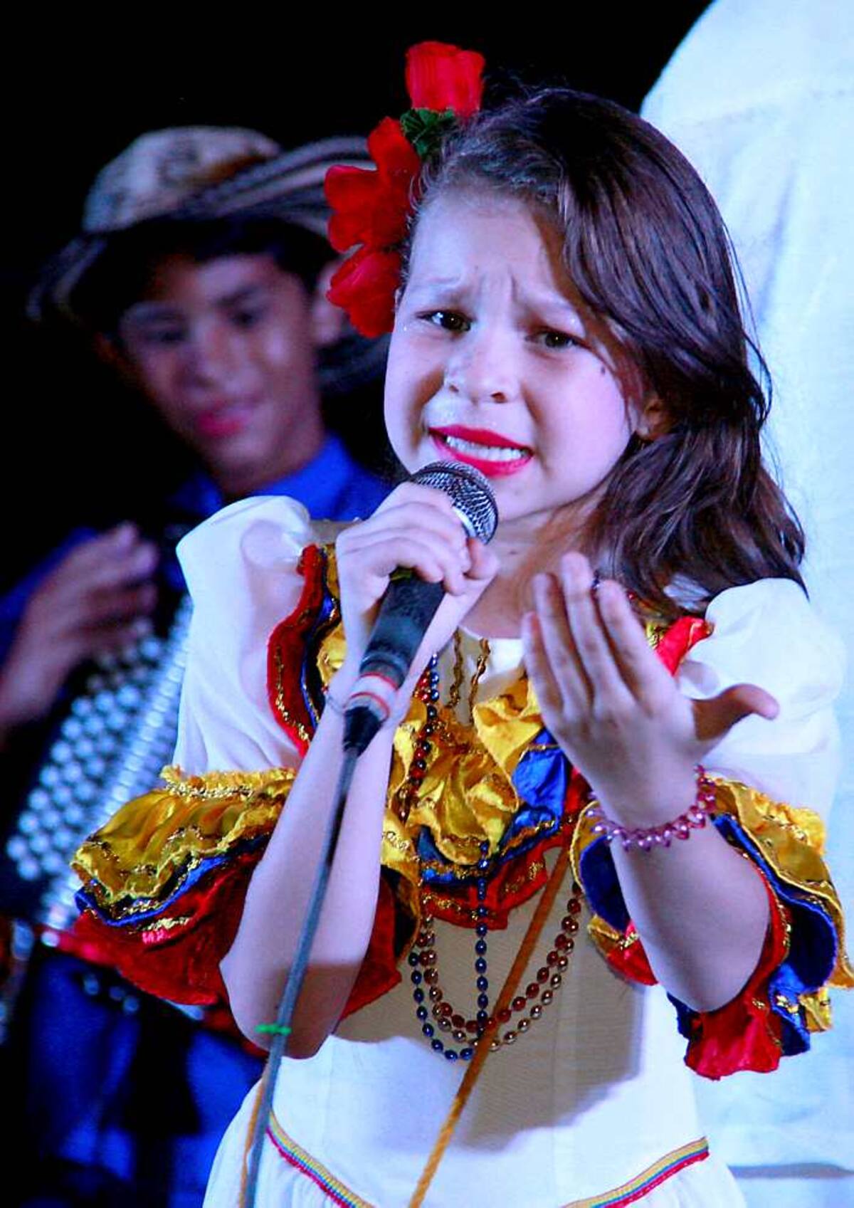 Cantante de los Niños del Vallenato.