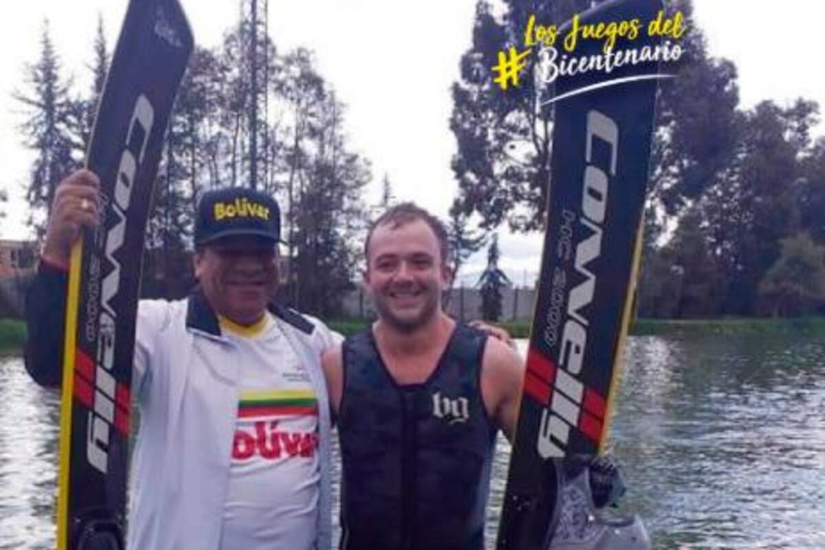 Bolívar consigue un bronce en el esquí náutico