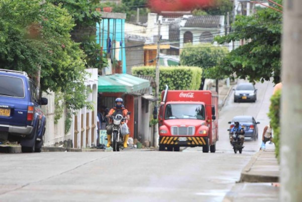 Su vía principal se volvió corredor de los delincuentes.