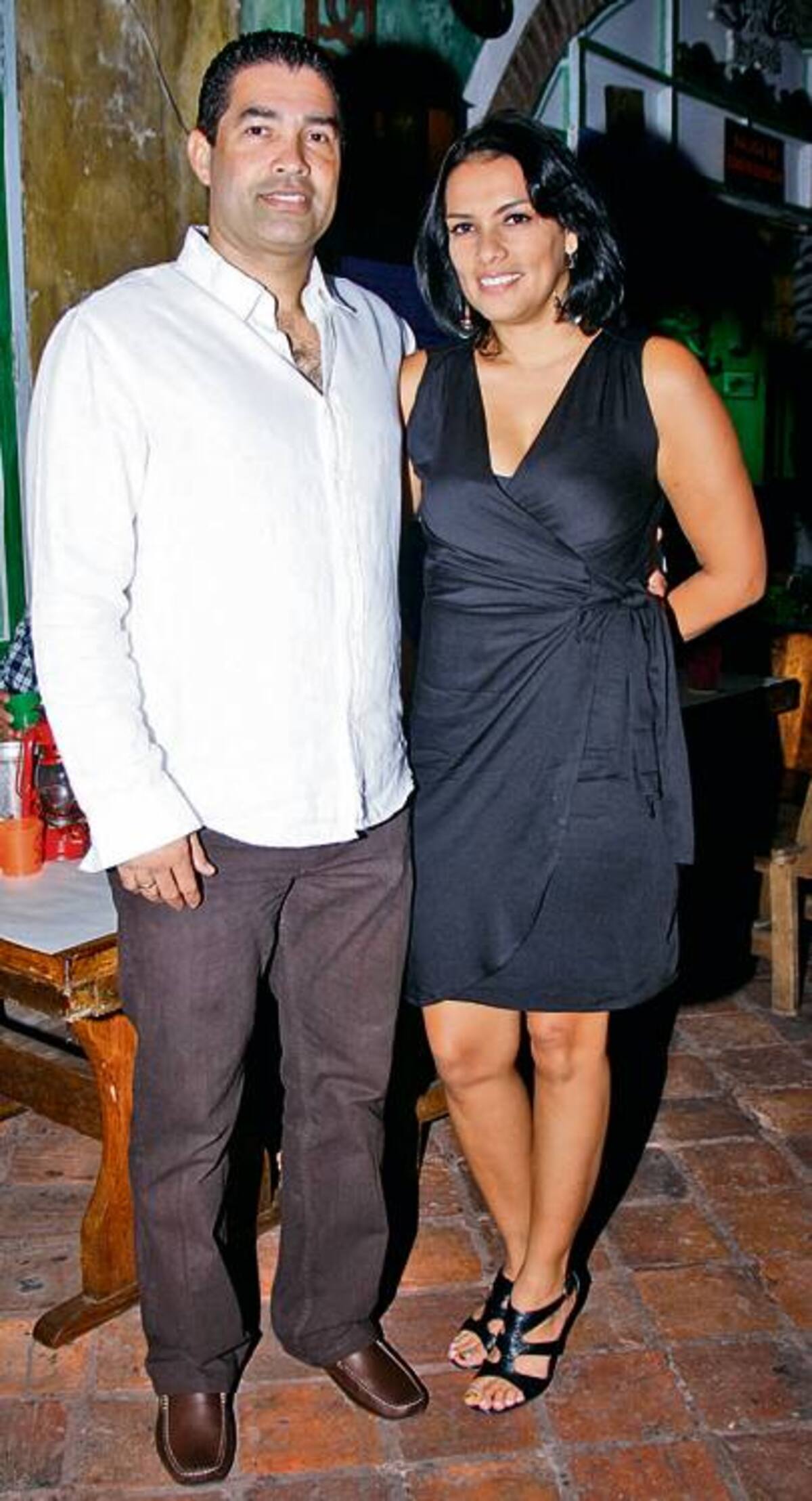 Gilberto Monsalve y Mariela Alcalá.