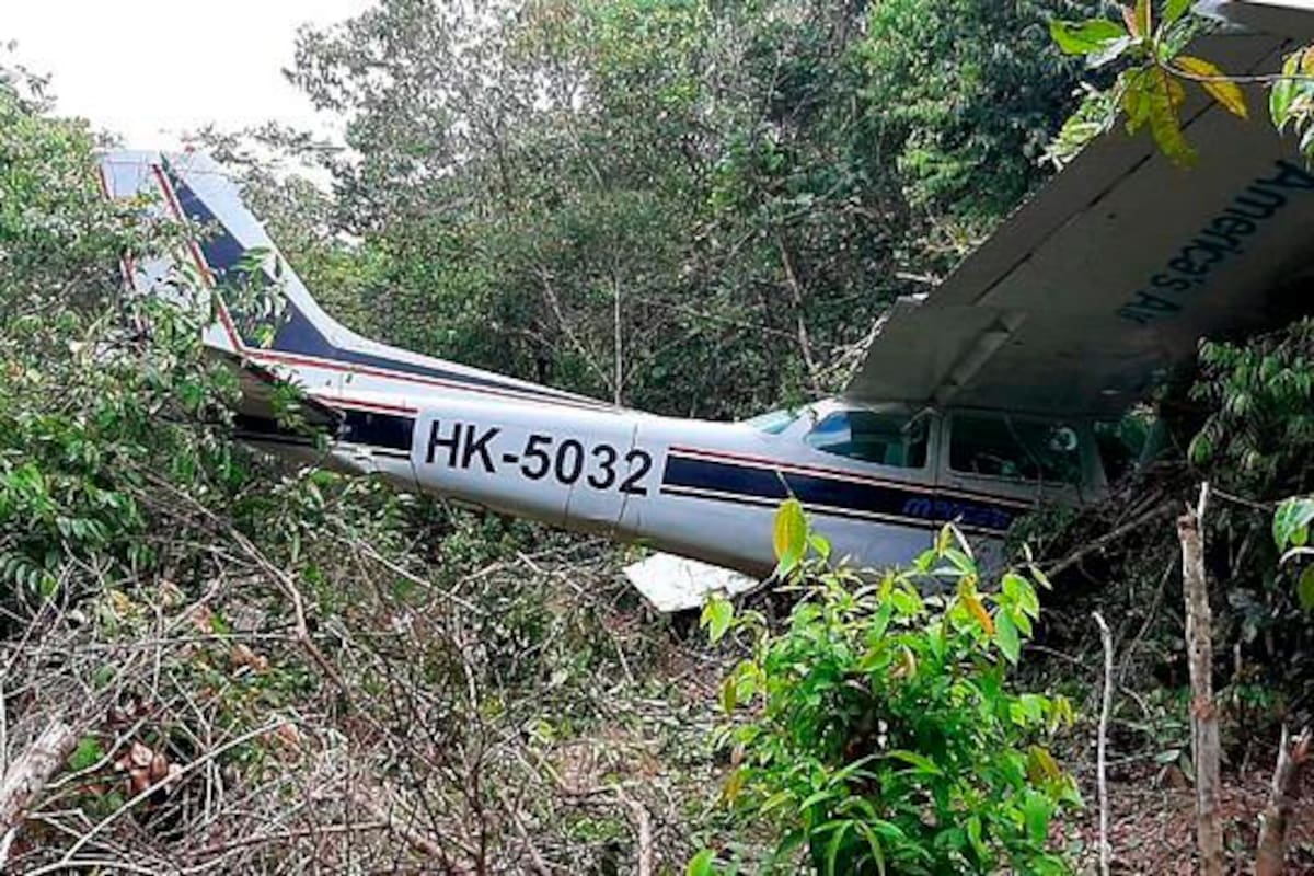 Registran accidente aéreo en Mitú, Vaupés
