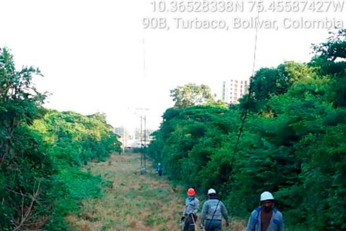 Robo de redes eléctricas deja sin luz a varios municipios de Bolívar