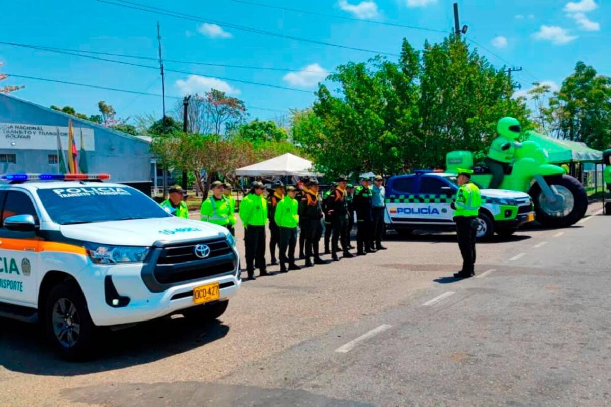 Bolívar, el departamento con mayor disminución de accidentalidad en Colombia