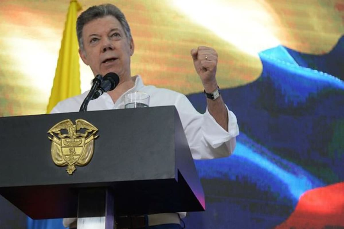 El jefe de estado aseguró que no tiene ningún tipo de interés en "colocar" algún alcalde en la ciudad de Cartagena antes de finalizar su gobierno el próximo 7 de agosto. COLPRENSA.
