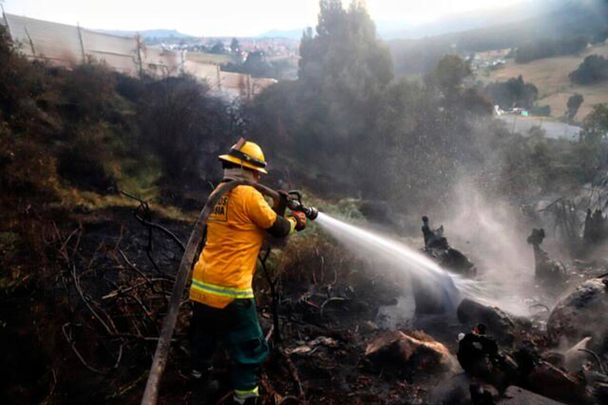 Incendios empiezan a dar tregua: 368 fueron liquidados y 9 están bajo control