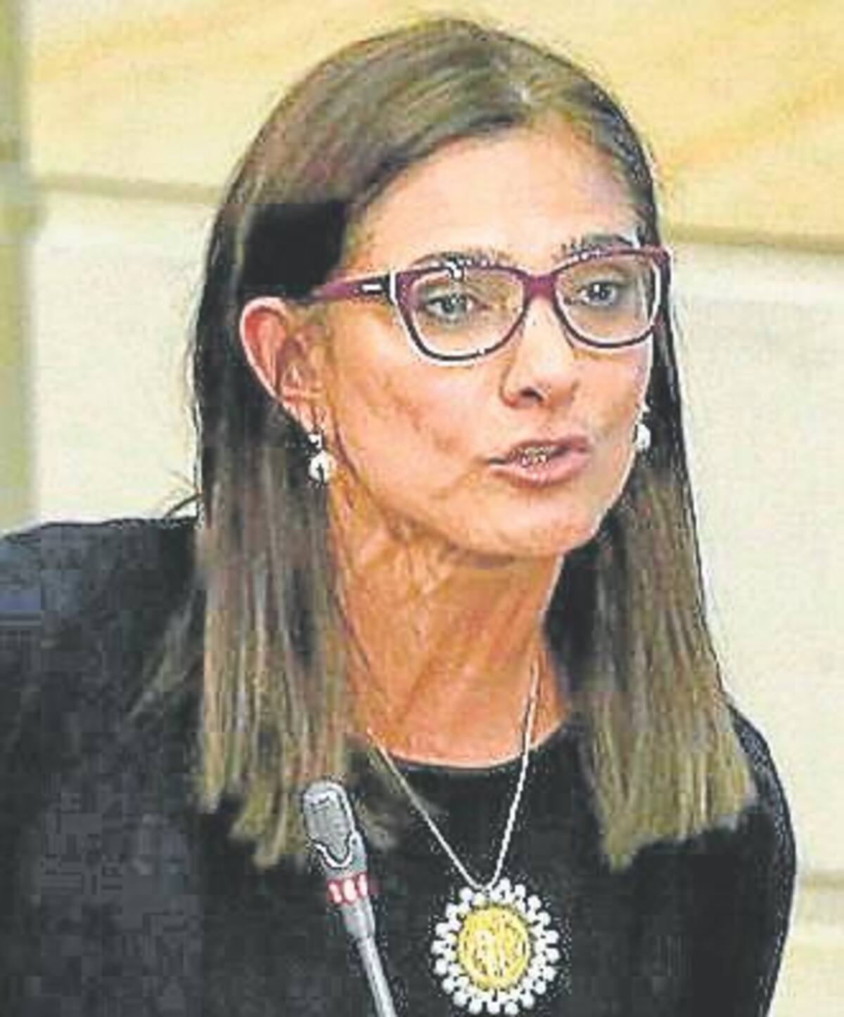 Ángela María Orozco, ministra de Transporte. // COLPRENSA