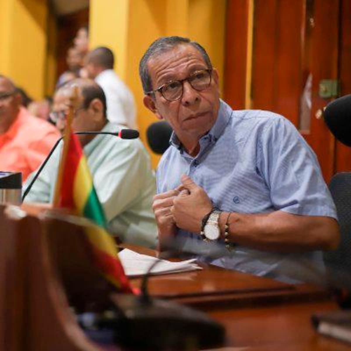 César Pion, concejal del partido de la U.