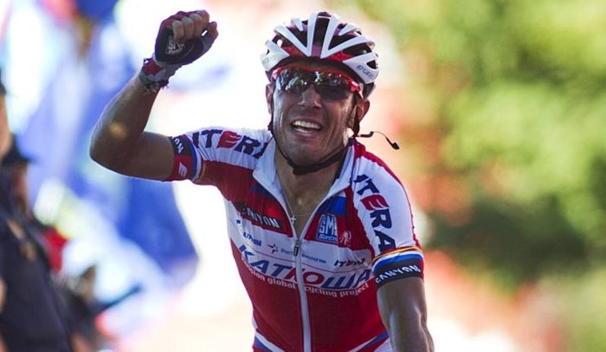 Joaquím "Purito" Rodríguez durante una carrera. AFP JAIME REINA