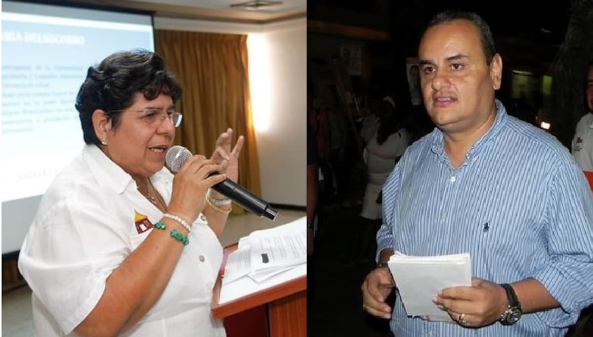 María del Socorro Bustamante y Moíses Orozco, representantes de las negritudes. COLPRENSA