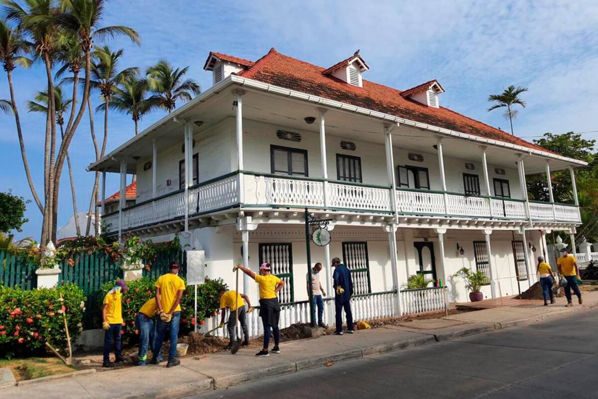 Obras de mantenimiento en Las Bóvedas y Casa Museo Rafael Núñez