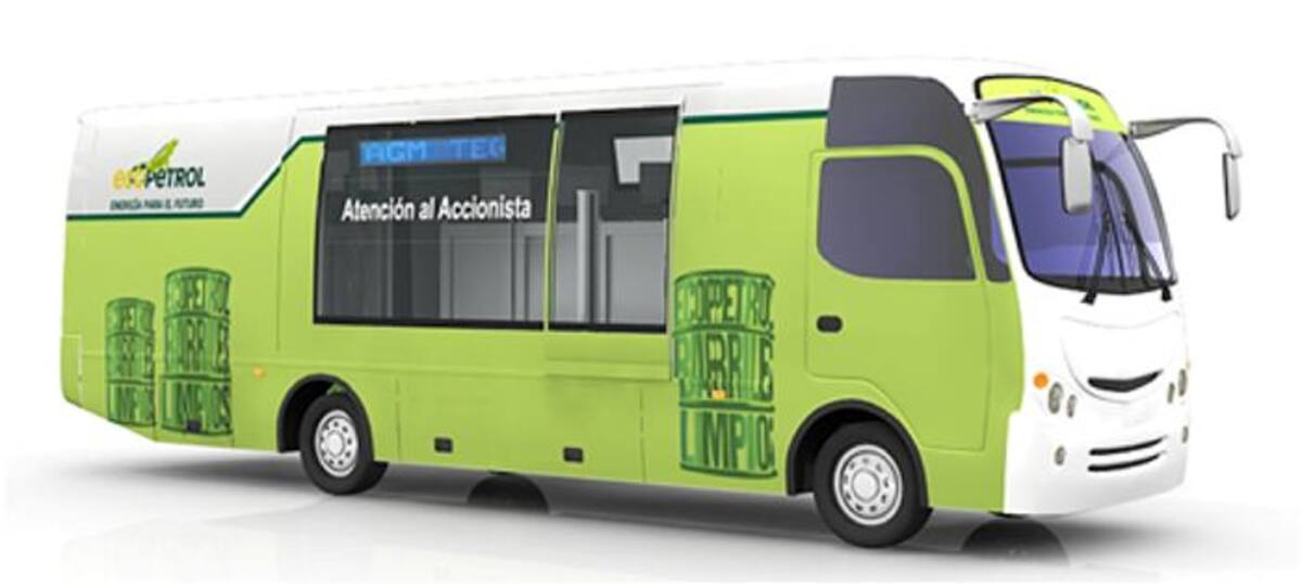 Bus del accionista de Ecopetrol CORTESÍA