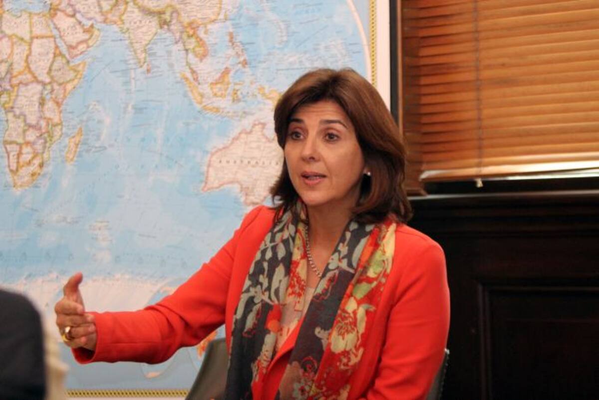 María Ángela Holguín. COLPRENSA