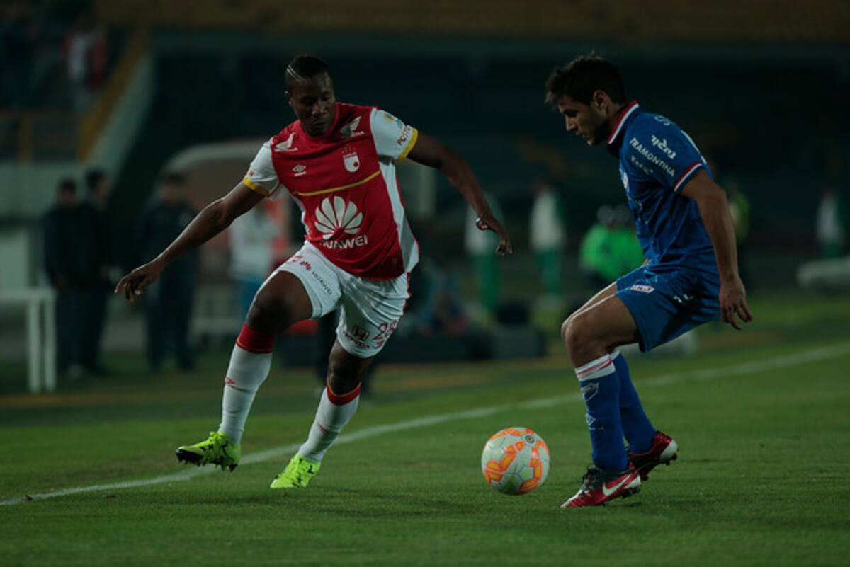 Encuentro Santa Fe - Nacional uruguayo. COLPRENSA