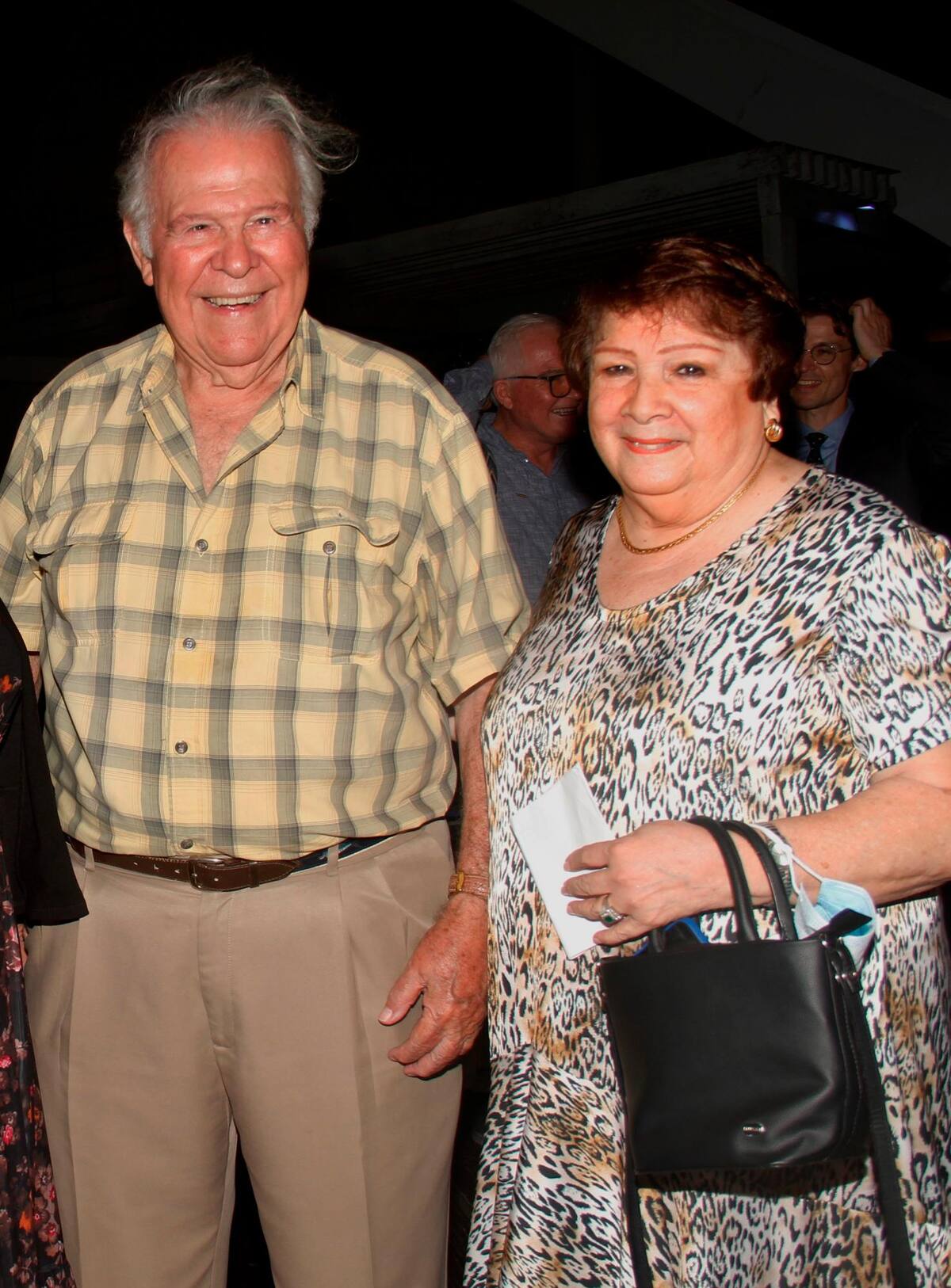 Reynaldo Martínez Emiliani y Zilah Méndez.