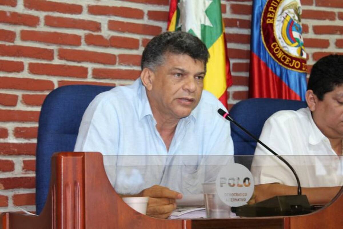 David Múnera, concejal del Polo. EL UNIVERSAL
