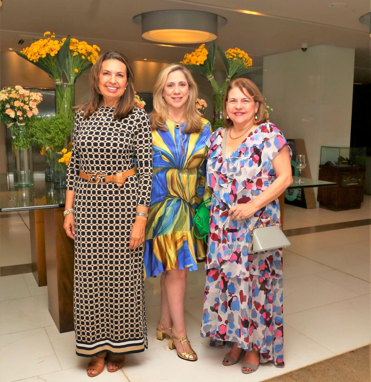 Margarita De los Ríos, Connie de Cepeda y Anabella Lemaitre.