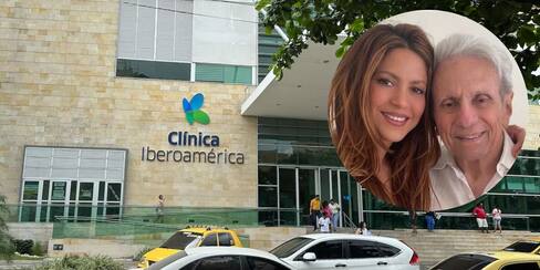 El padre de Shakira sigue mejorando su estado de salud: ya sonrió