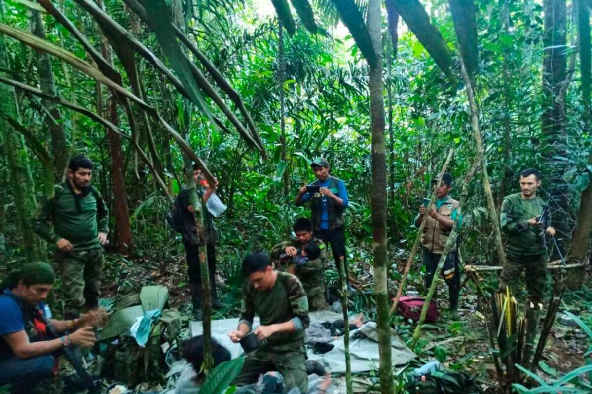 Se conocen las primeras imágenes de los niños con vida en el Guaviare