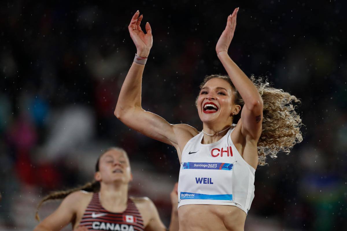 Martina Weil, hija de Ximena Restrepo, se llevó el oro en Chile