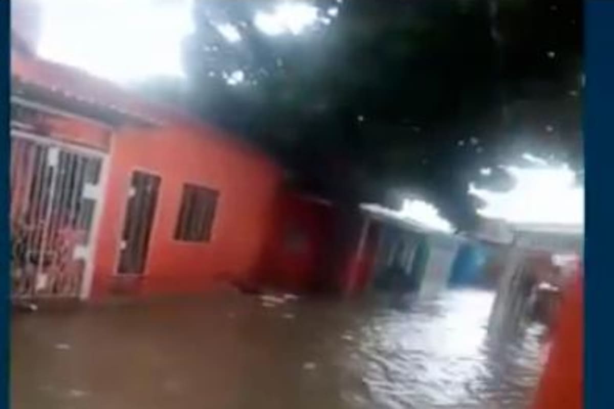 Se volvió a inundar el barrio Rebolo de Barranquilla