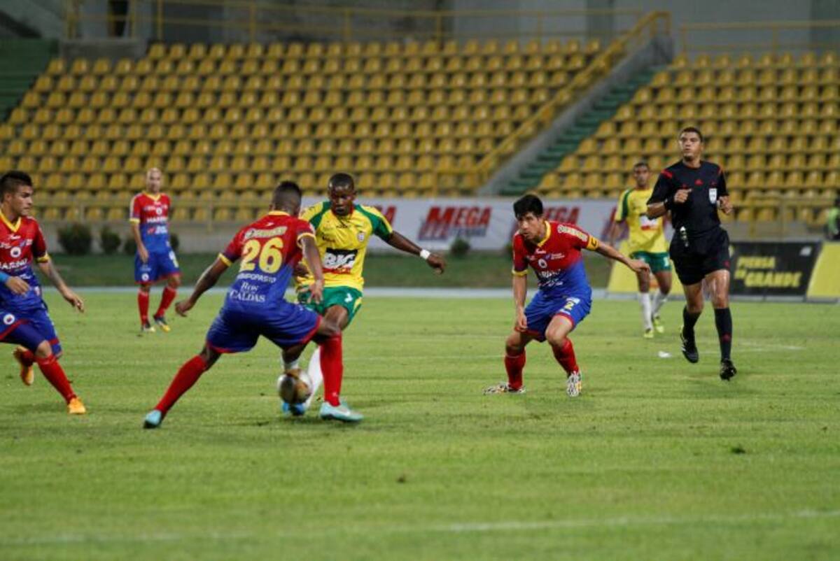 En el estadio Jaime Morón, heroicos y pastusos empataron 1-1 en un partido intenso. Zenia Valdelamar-El Universal
