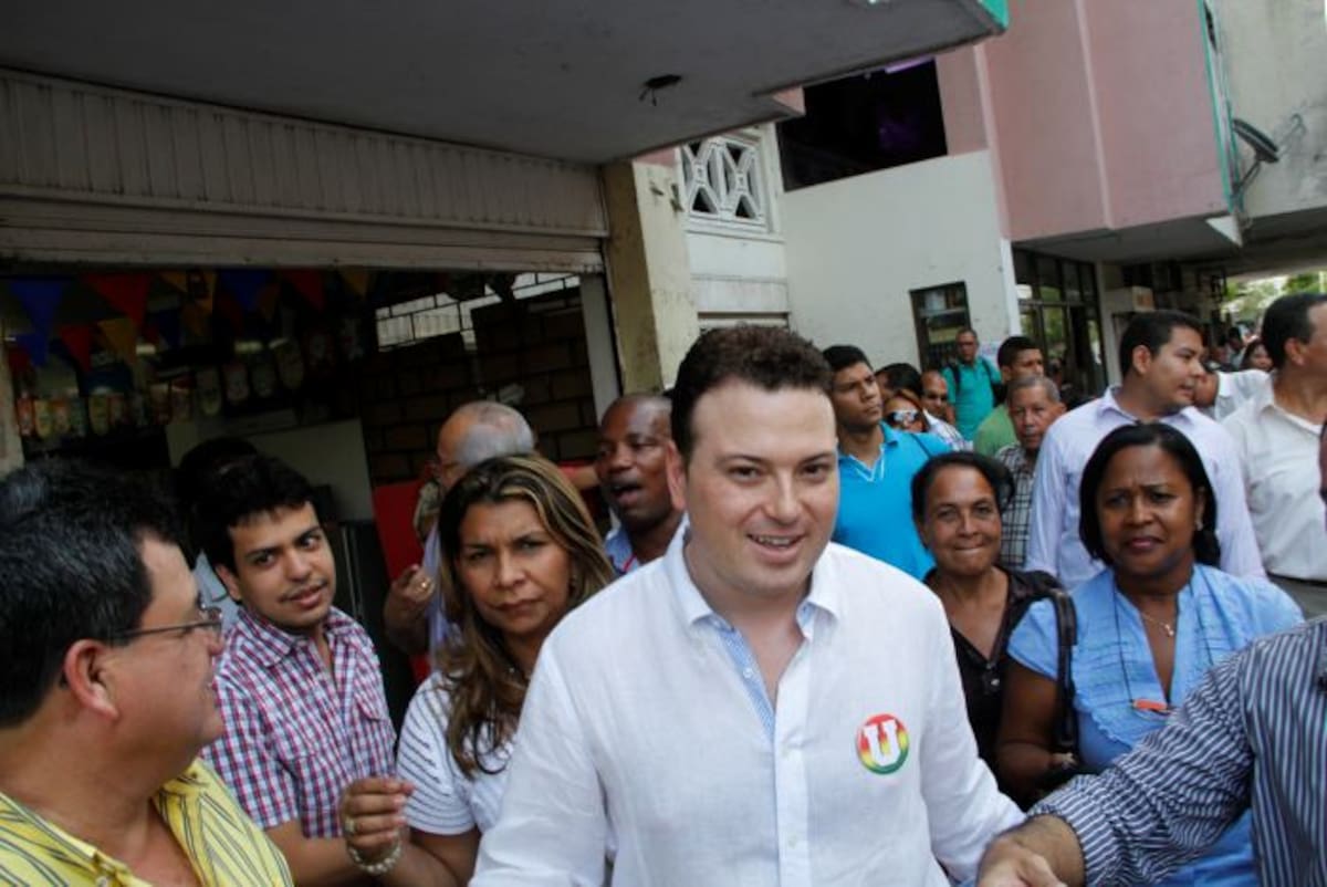 Andrés García Zuccardi, hijo de la senadora Piedad Zuccardi, ya es candidato al Senado. Óscar Díaz.