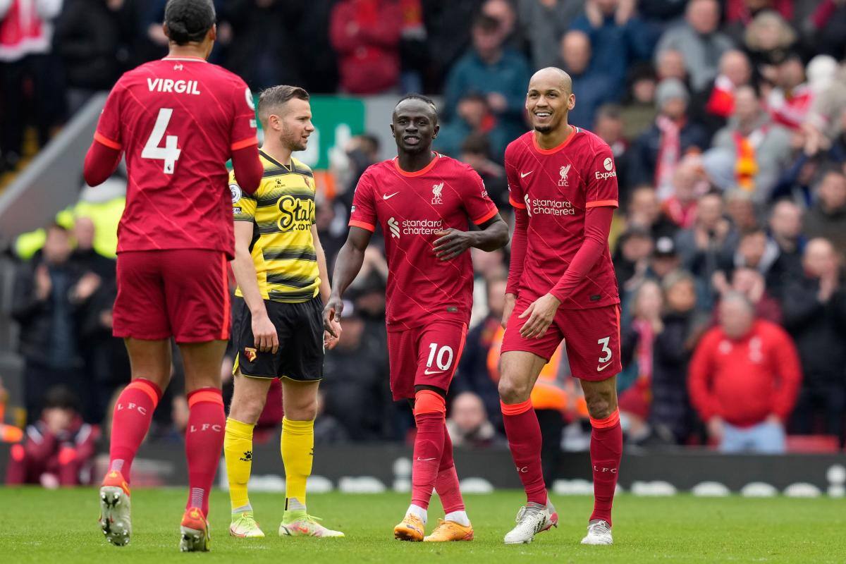 Liverpool, sin Luis Díaz, venció al Watford