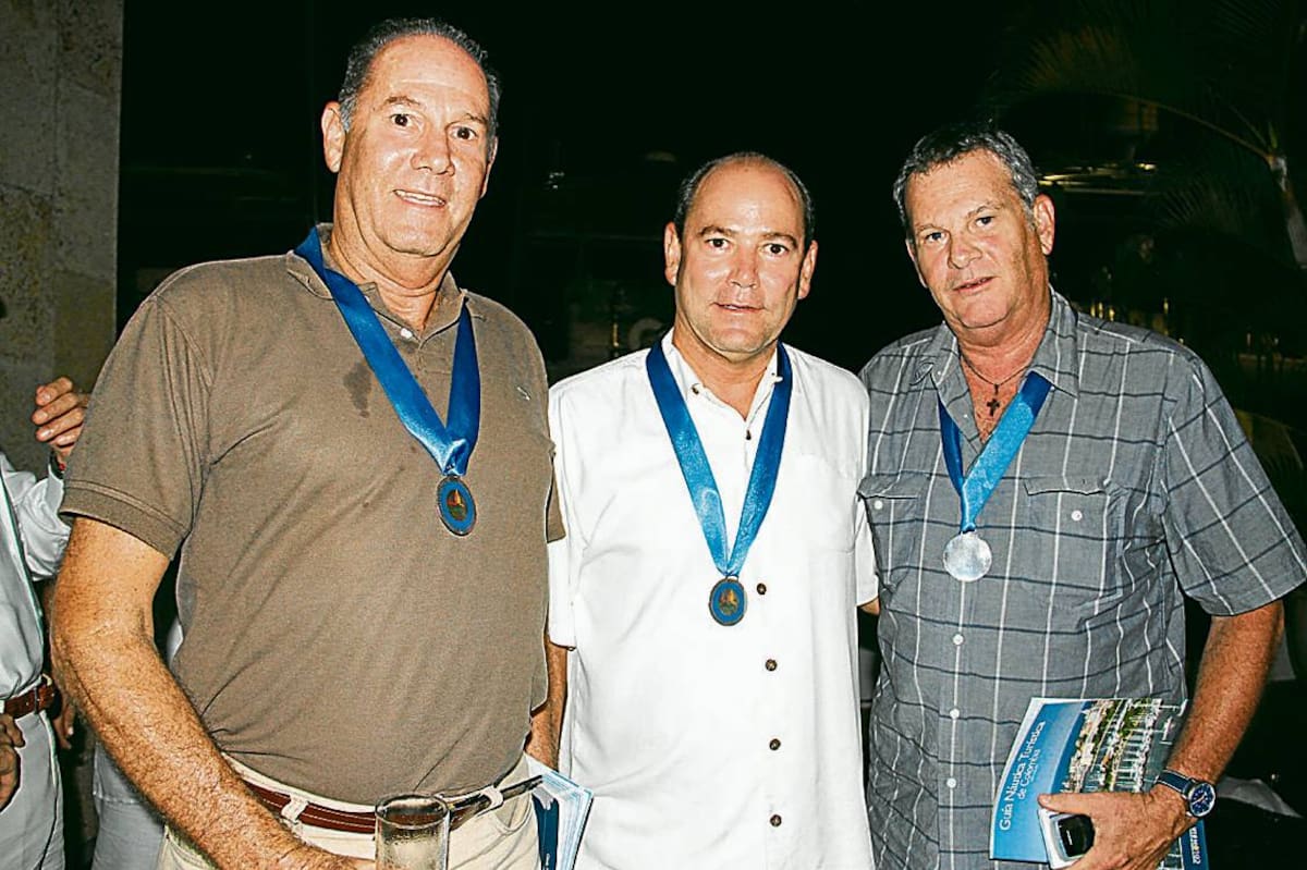 Álvaro De Zubiría, Gerardo Nuñez y Hernán Piñeres.
