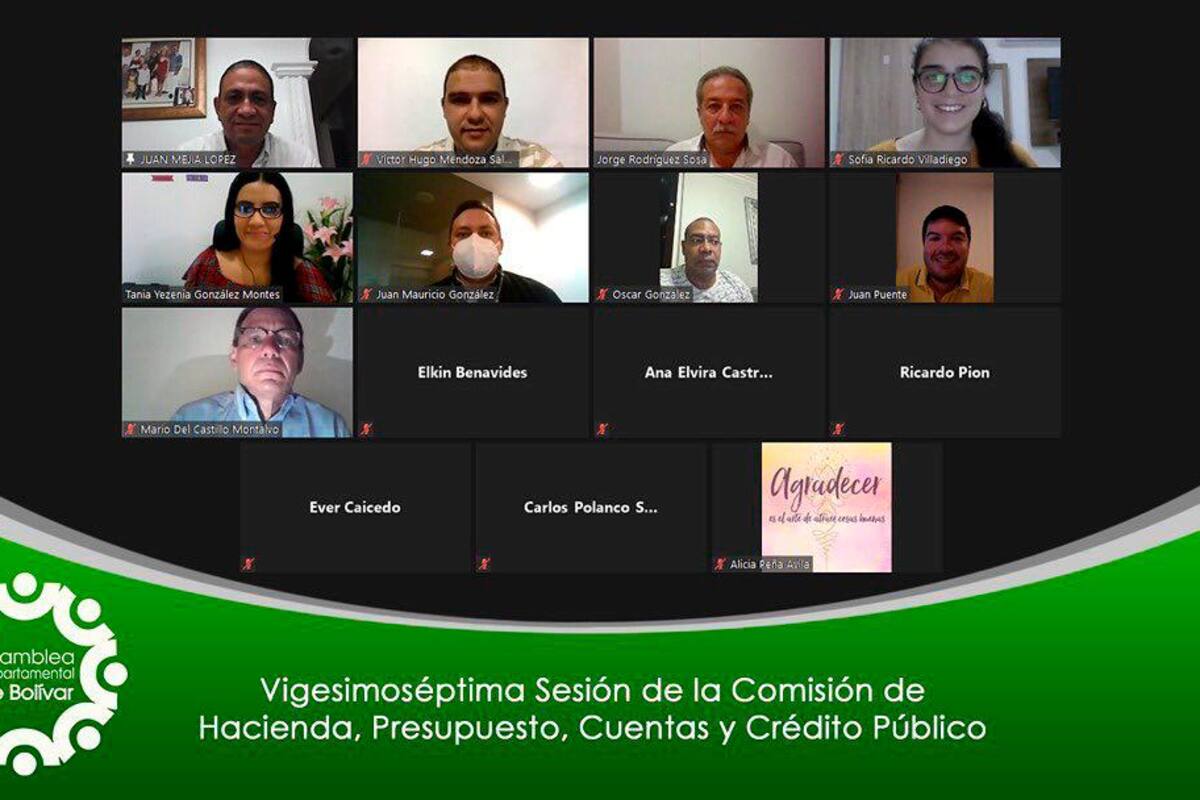 Asamblea de Bolívar aprueba tres proyectos de ordenanza para el departamento