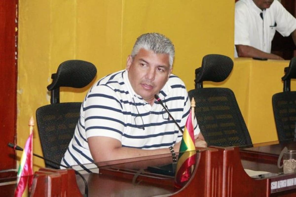 Óscar Marín, fue elegido por nueve votos como presidente del Concejo. El Universal