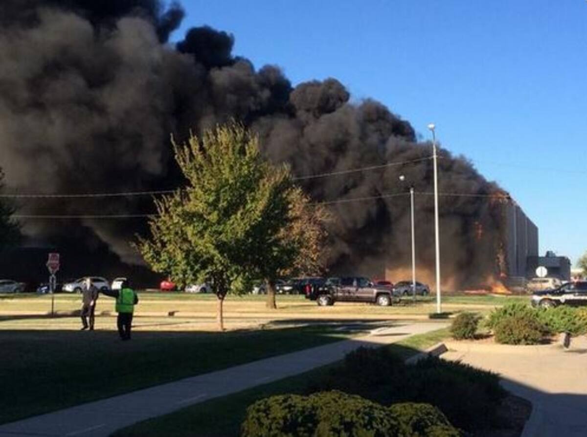 Accidente aéreo en Kansas, Estados Unidos. @airlivenet