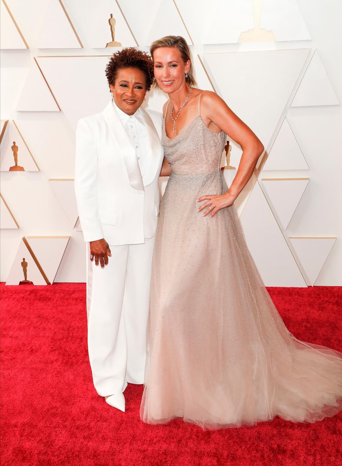 Wanda Sykes and Alex Sykes.//Foto: Efe.