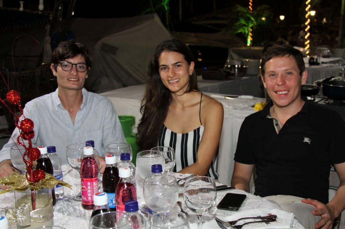 José Vicente Trucco, Susana Del Castillo y Andrés Castellano.