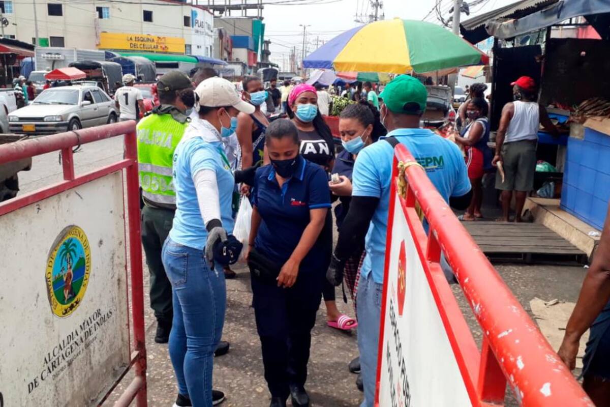 COVID-19: Distrito le pone lupa a medidas de bioseguridad en Bazurto