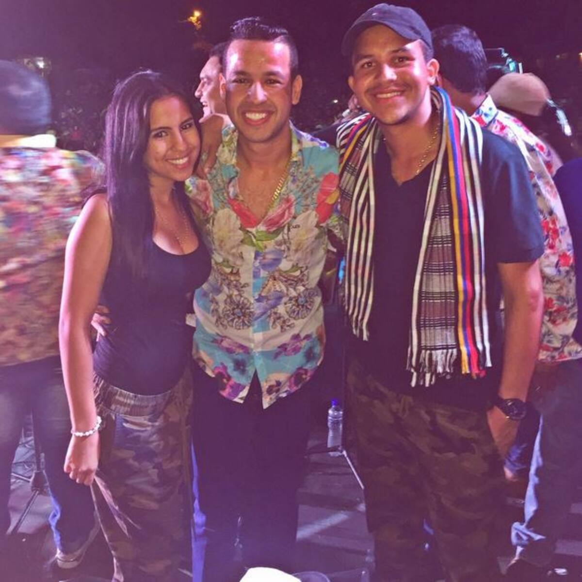 Betsy Liliana Díaz junto a su hermano Martín Elías.