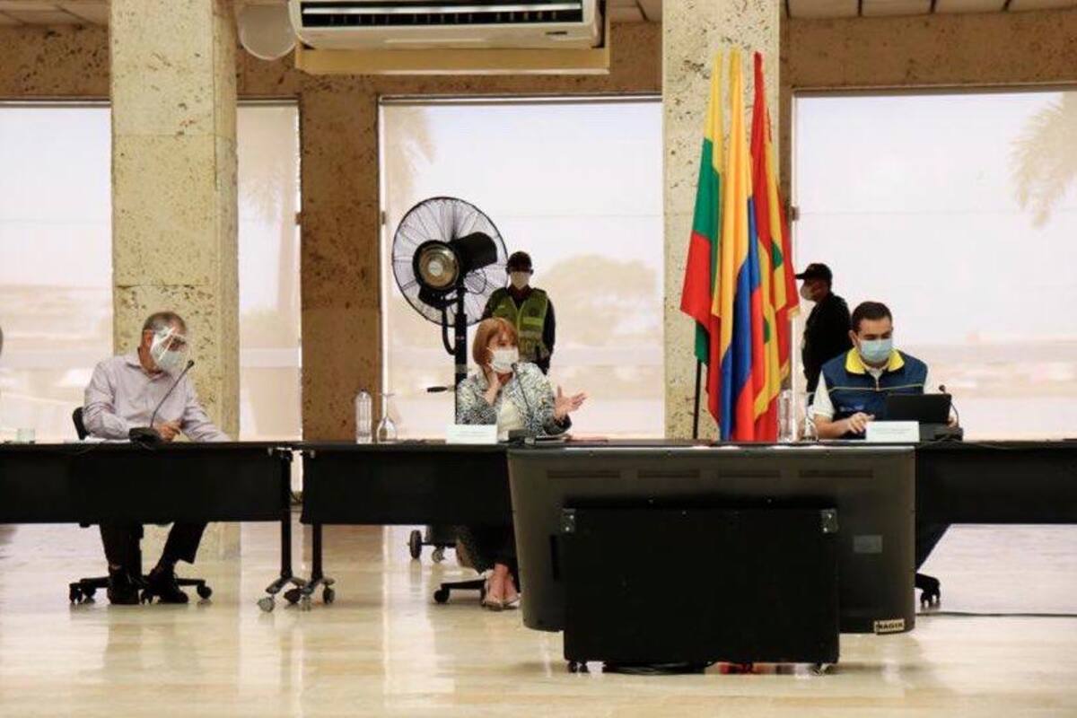 El comportamiento del virus en Cartagena tiene un leve mejoramiento: Mininterior