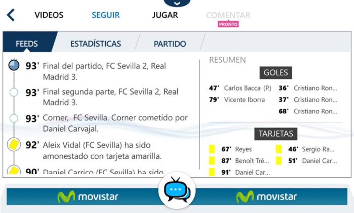 Real Madrid presentó su nueva aplicación. COLPRENSA
