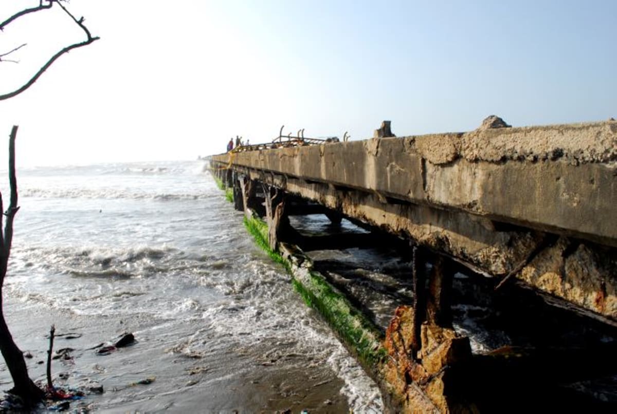 Muelle de Puerto Colombia. JUAN MANUEL CANTILLO ARRIETA