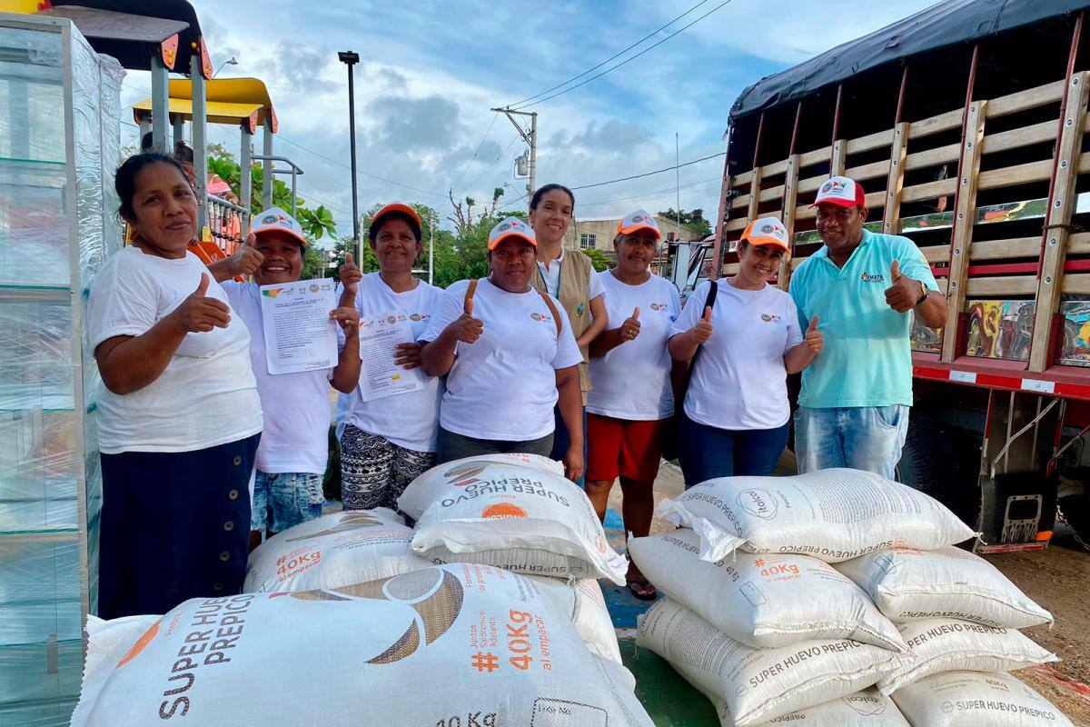 UMATA impulsa emprendimientos de 48 mujeres indígenas en Cartagena