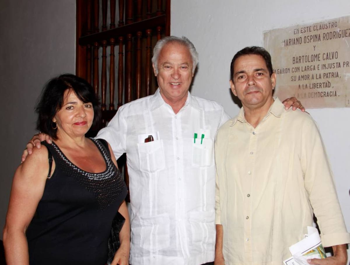 Maria Inés Rueda, Henry Habibe y Luis Carlos Martínez.