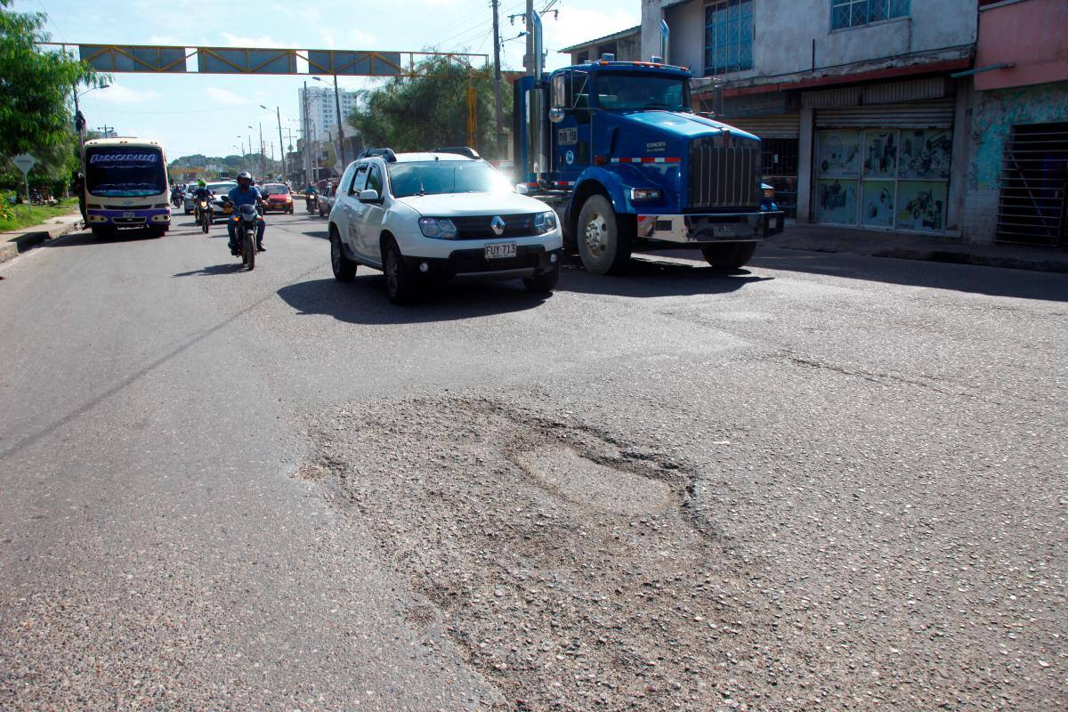 Huecos en el Corredor de Carga después de la Báscula.