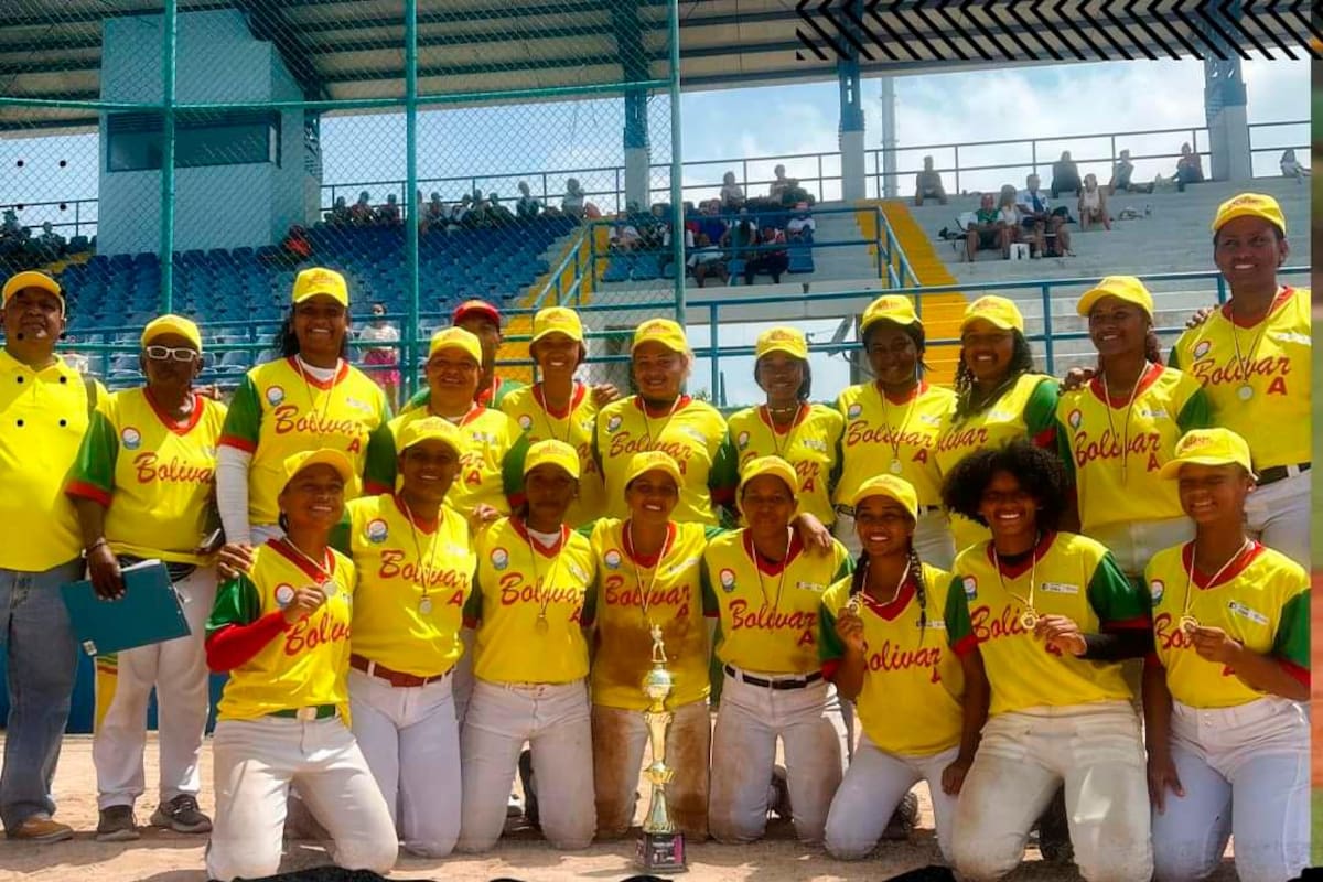 Bolívar se impone en torneo de béisbol femenino