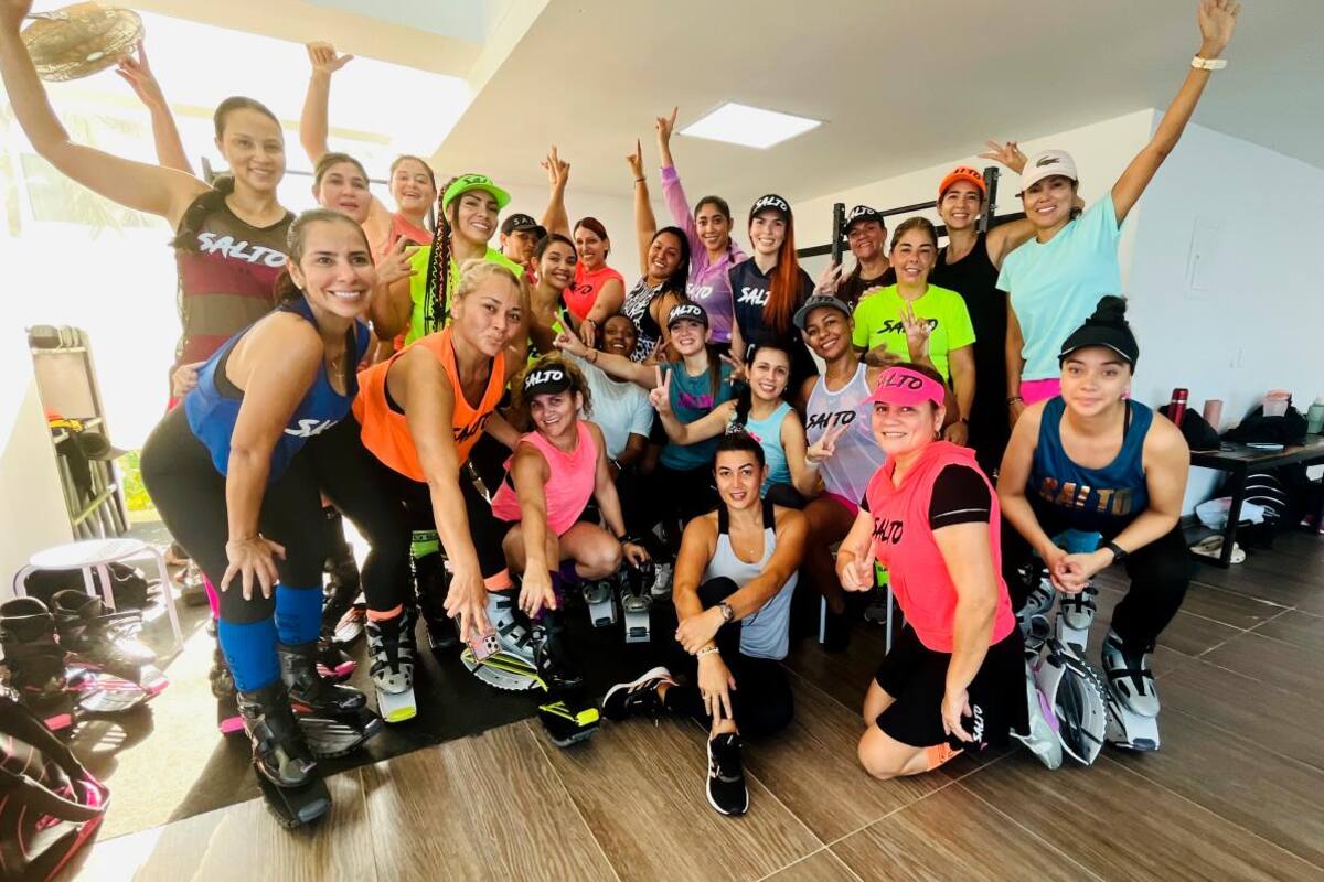 Salto, el nuevo método de actividad física que toma fuerza en Cartagena